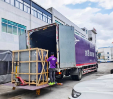 拉力試驗(yàn)機(jī)裝車出貨